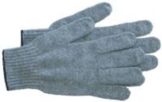 Picture of Pair Gray Light-Weight Knit-Glove