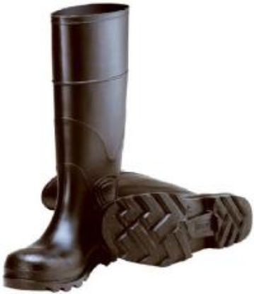 Picture of Size 7 Black Steel-Toe Rubber-Boot