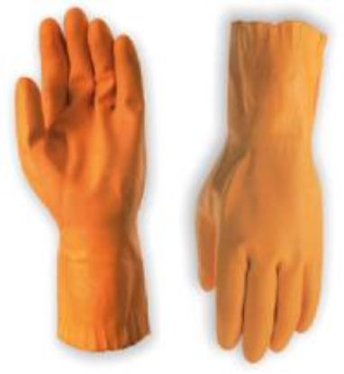 Picture of Stripping-Glove Orange Large 21 Mil 13"