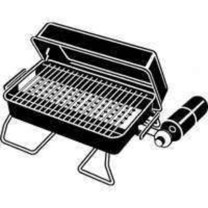 Picture of Char-Broil Portable Gas Table Top Barbecue-Grill 190 Square IN Cooking-Surface