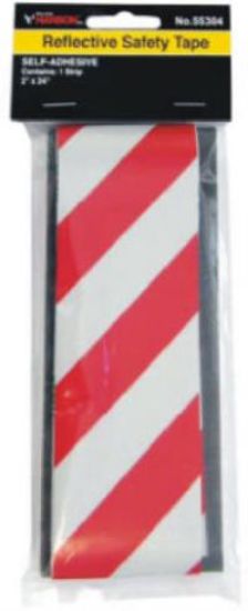 Picture of Reflective Safety Tape Red/White 2" x 24"