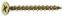 Picture of LB #1 x 4" Gold Multi-Purpose Screw