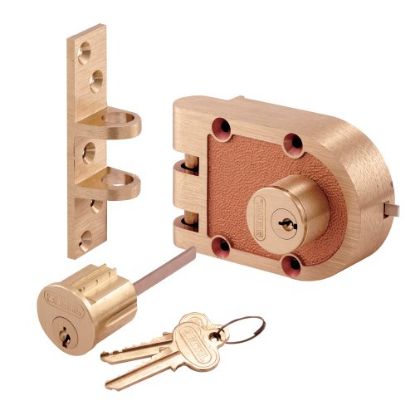 Picture of Jimmy-Proof Dead-Bolt Satin-Brass