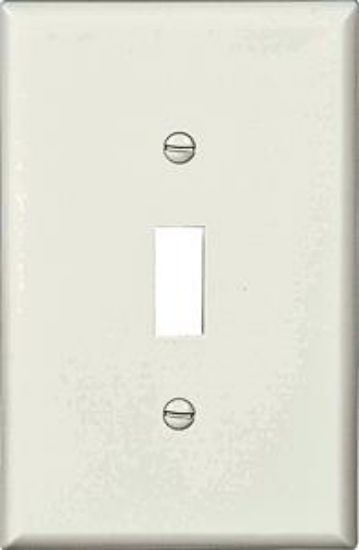 Picture of Toggle-Switch Wall-Plate Polycarbonate Midsize