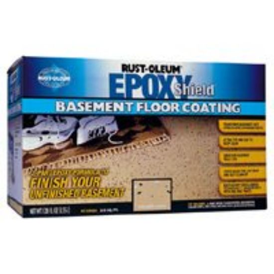 Picture of Gray Basement Floor Kit w/ Decorative Chips