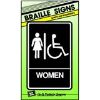 Picture of 6 x 9Brail Wome Rest Sign
