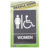 Picture of 6 x 9Brail Wome Rest Sign