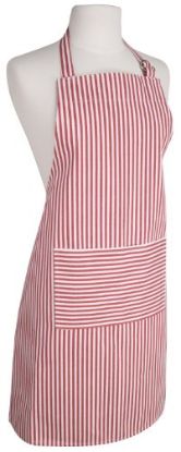 Picture of Chef's Kitchen-Apron Narrow Stripe Red