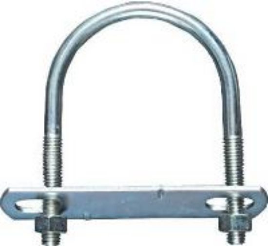 Picture of U-Bolt Zinc-Plated 3/8" x 3" x 4-1/2"
