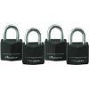 Picture of Keyed-padlock 3/4" BLK Brass