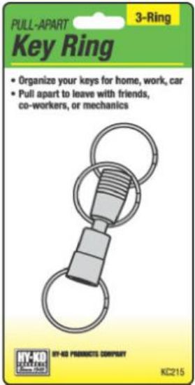 Picture of Pull-Apart Key-Ring 3-Way