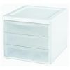 Picture of Plastic Organizer 3 Drawer Clear