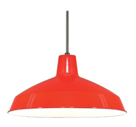 Picture of Light Pendant Fire-Engine Red