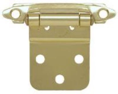 Picture of 2 x 3/4" Brass Cabinet-Hinge