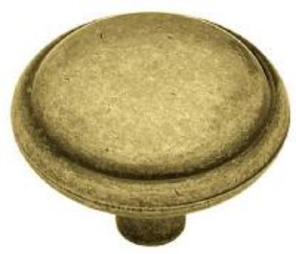 Picture of 1-1/4" Antique-English Dome Round Cabinet-Knob