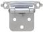 Picture of 2 x 3/4" Chrome Cabinet-Hinge