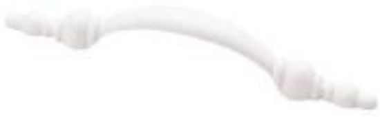 Picture of 5" White Minaret Pull