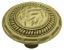 Picture of Sundial Round Cabinet-Knob Antique Brass 1-3/8"
