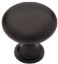 Picture of Cabinet-Knob 1-1/4" Black Round