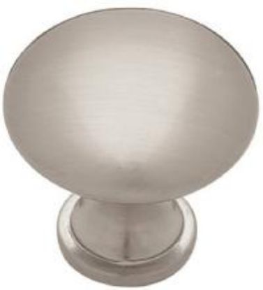 Picture of Round Knob Brushed Satin-Nickel 1-1/4"