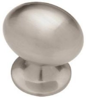 Picture of Football Cabinet-Knob Satin-Nickel 1-3/8"