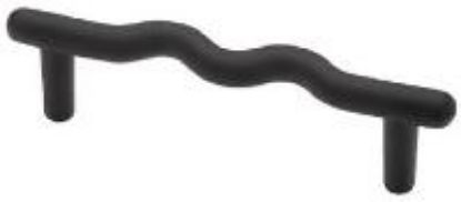 Picture of 4.250" Black Fusilli Pull