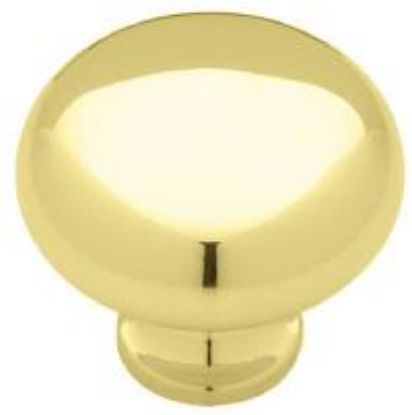 Picture of 1-1/4" Brass Round Knob