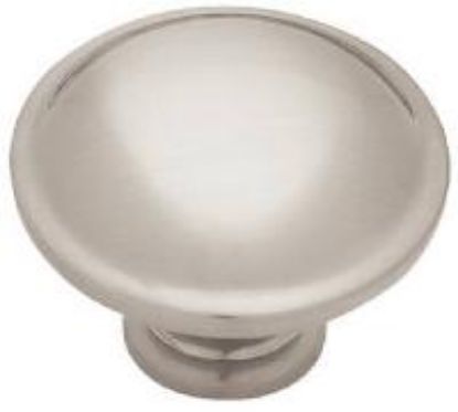 Picture of Round Cabinet-Knob Satin-Nickel 1-1/4"