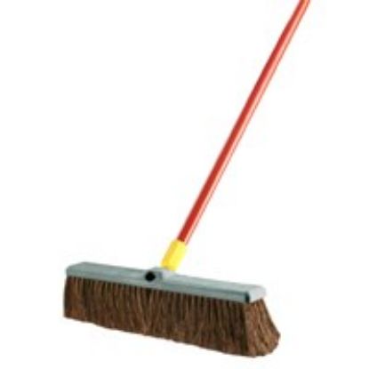 Picture of 18" Stiff-Bristle Palmyra Push-broom