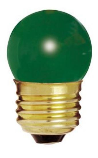 Picture of Light-Bulb Ceramic Green S11 7.5-Watt