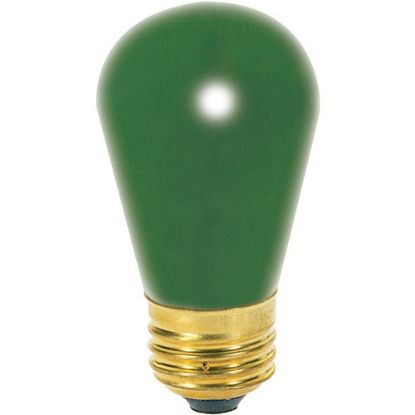 Picture of Light-Bulb S-14 Ceramic-Green