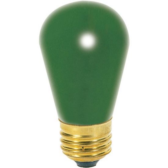 Picture of Light-Bulb S-14 Ceramic-Green