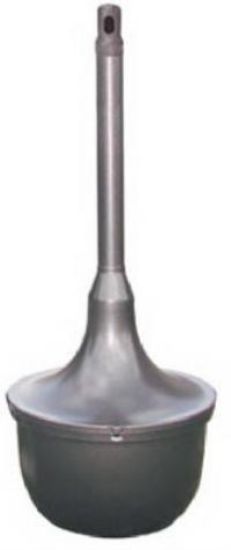 Picture of Cigeratte Butt Disposal Receptacle Fire Safe All Steel Weather-Resistant Powder-Coat Texture 4-Gallo...