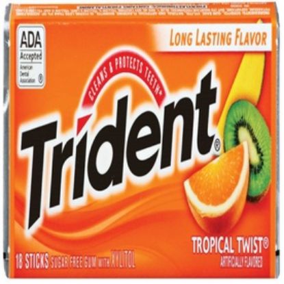 Picture of Chewing-gum Tropical Twist 18/pack