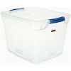 Picture of Storage-bin Clear Blue-latches 29-quart