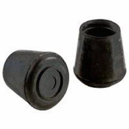 Picture of Leg-Tip Rubber Black 1-1/8"
