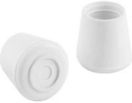 Picture of Leg-Tip Rubber White 7/8"
