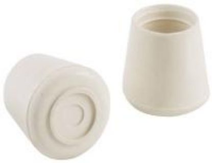 Picture of Leg-Tip Rubber White 1-1/4"