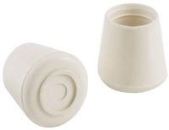 Picture of Leg-Tip Rubber White 1-1/4"
