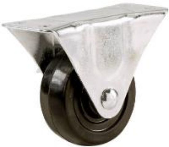 Picture of 4" Rubber Rigid-Caster