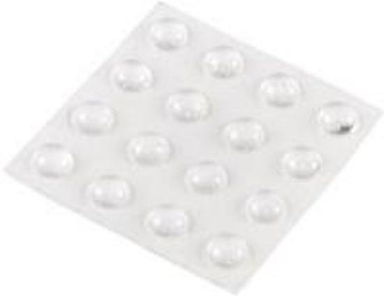 Picture of Surface-bumper Self-adhesive Vinyl 1/2" Clear