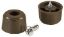 Picture of Screw Bumpers Brown 7/8"
