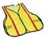 Picture of Safety-Vest Reflective Mesh-fabric One-size Fits All