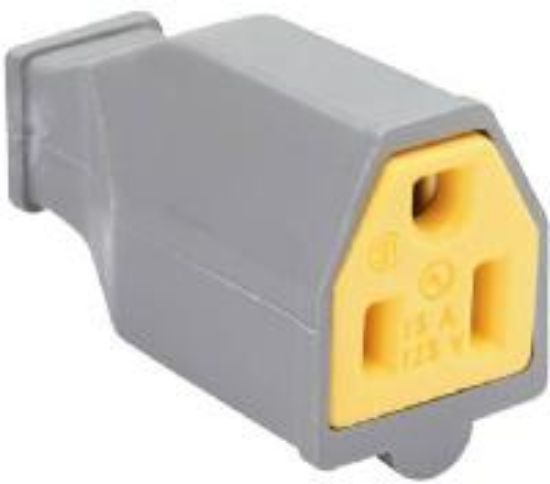 Picture of 15-Amp 125-Volt Gray Electrical-Connector