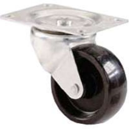 Picture of Swivel Polypropylene Wheel 2-1/2" 175 Lb Load Capacity