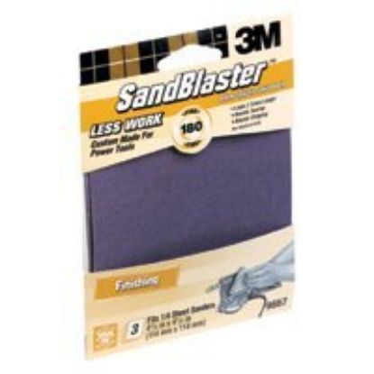 Picture of Sand-Paper 9666 Adhesive-Back 4-1/2" x 4-1/2"