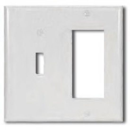 Picture of Wall-Plate Single Toggle & Decora-Style Rocker