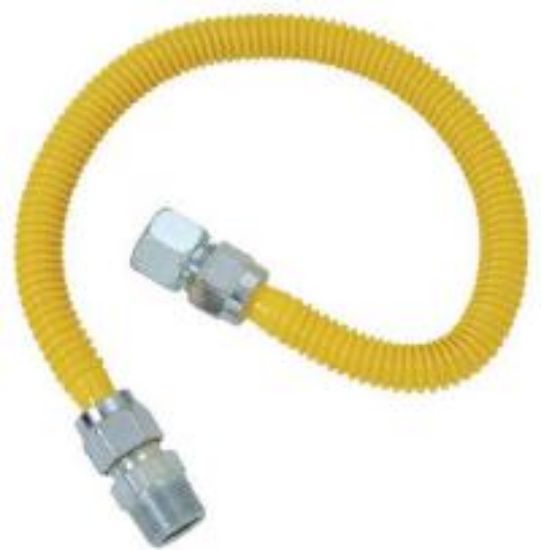 Picture of Gas-Connector 1/2" ID/5/8" OD 1/2" MIP and FIP 72"