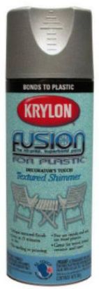 Picture of for Plastic Textured Shimmer Silver