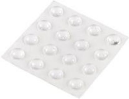 Picture of Round Bumpers Vinyl Clear 3/4"